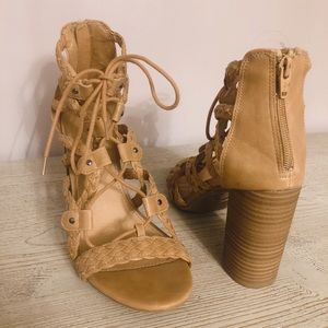 Tan sandals
